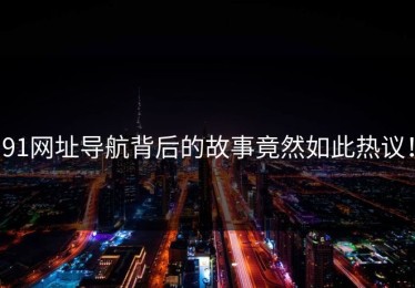 91网址导航背后的故事竟然如此热议！