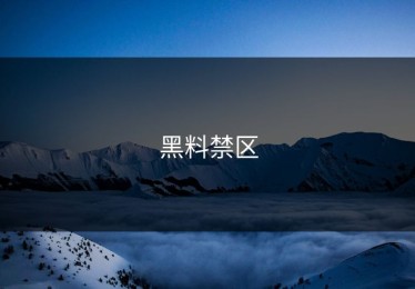 黑料禁区