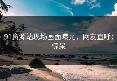 91资源站现场画面曝光，网友直呼：惊呆