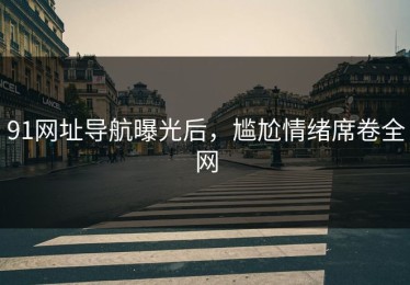 91网址导航曝光后，尴尬情绪席卷全网