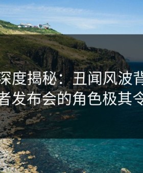 秀人网深度揭秘：丑闻风波背后，网红在记者发布会的角色极其令人意外